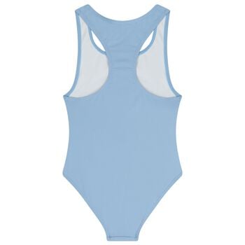 Girls Blue Star Swimsuit