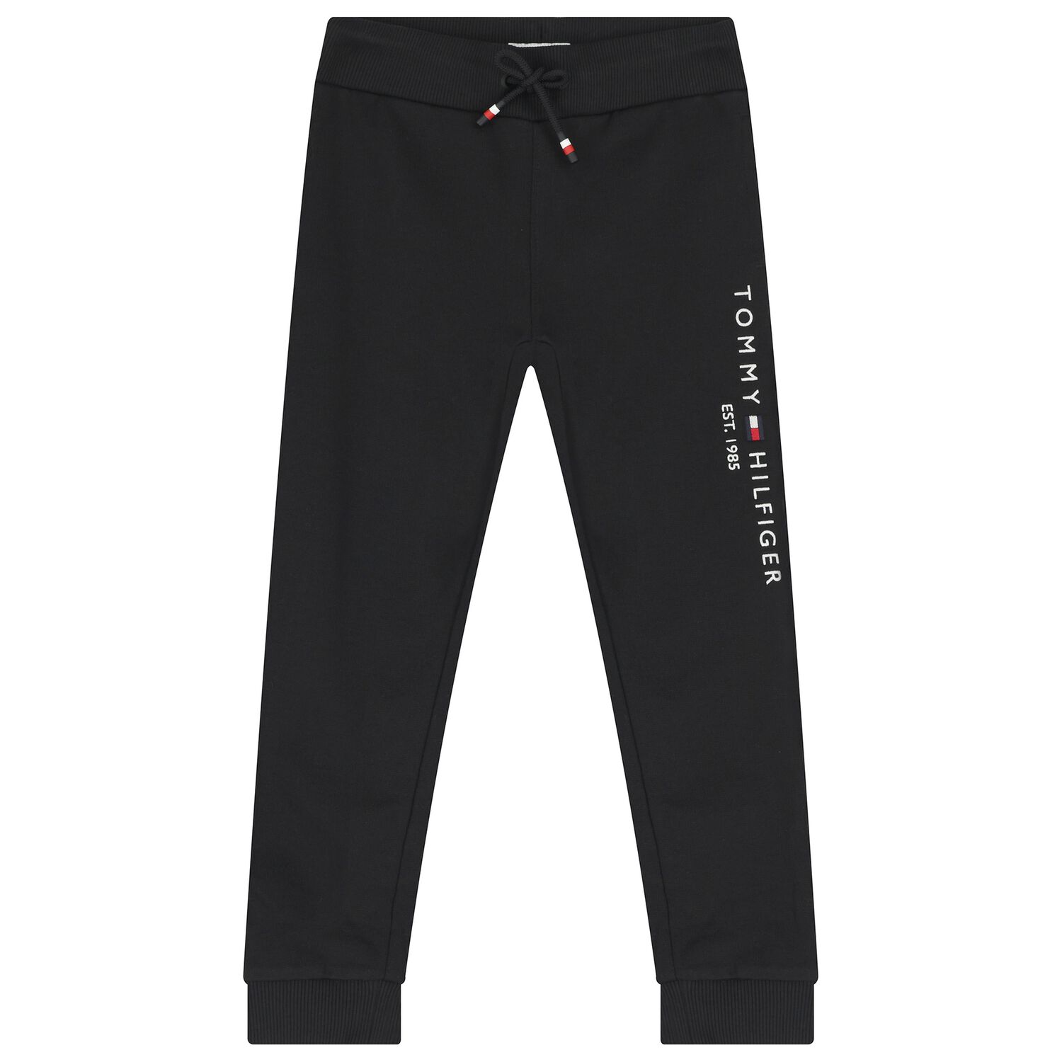 Boys Black Logo Joggers, 1, hi-res