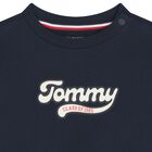 بدلة رياضية للأطفال بالشعار باللون الكحلي للأولاد, 1, hi-res