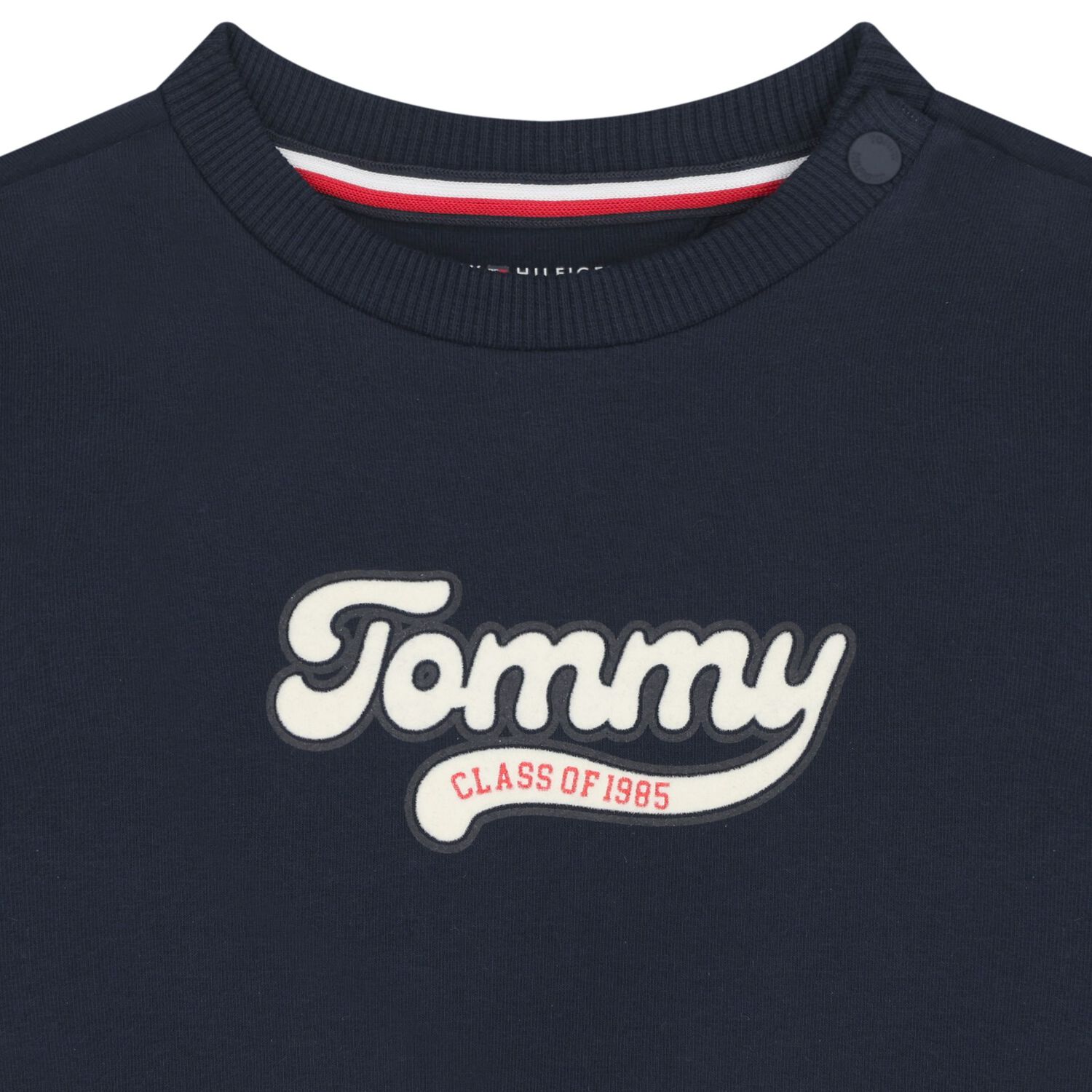 بدلة رياضية للأطفال بالشعار باللون الكحلي للأولاد, 1, hi-res