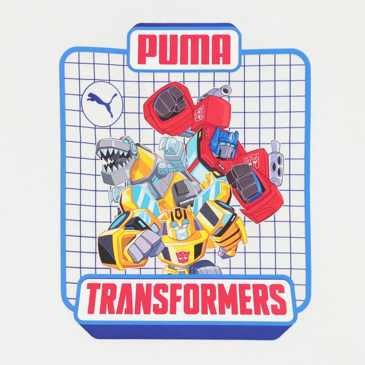 Boys White Optimus Prime & Bumblebee Transformers T-Shirt, 2, hi-res