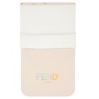 مدس بالشعار باللون البيج والأبيض للأطفال , 3, hi-res