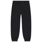 بنطال رياضي بشعار أسود, 2, hi-res