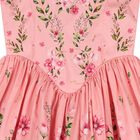 Girls Pink Floral Dress, 1, hi-res