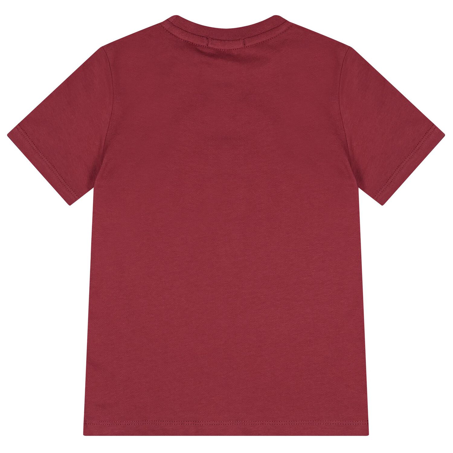 Boys Burgundy Logo T-Shirt, 1, hi-res