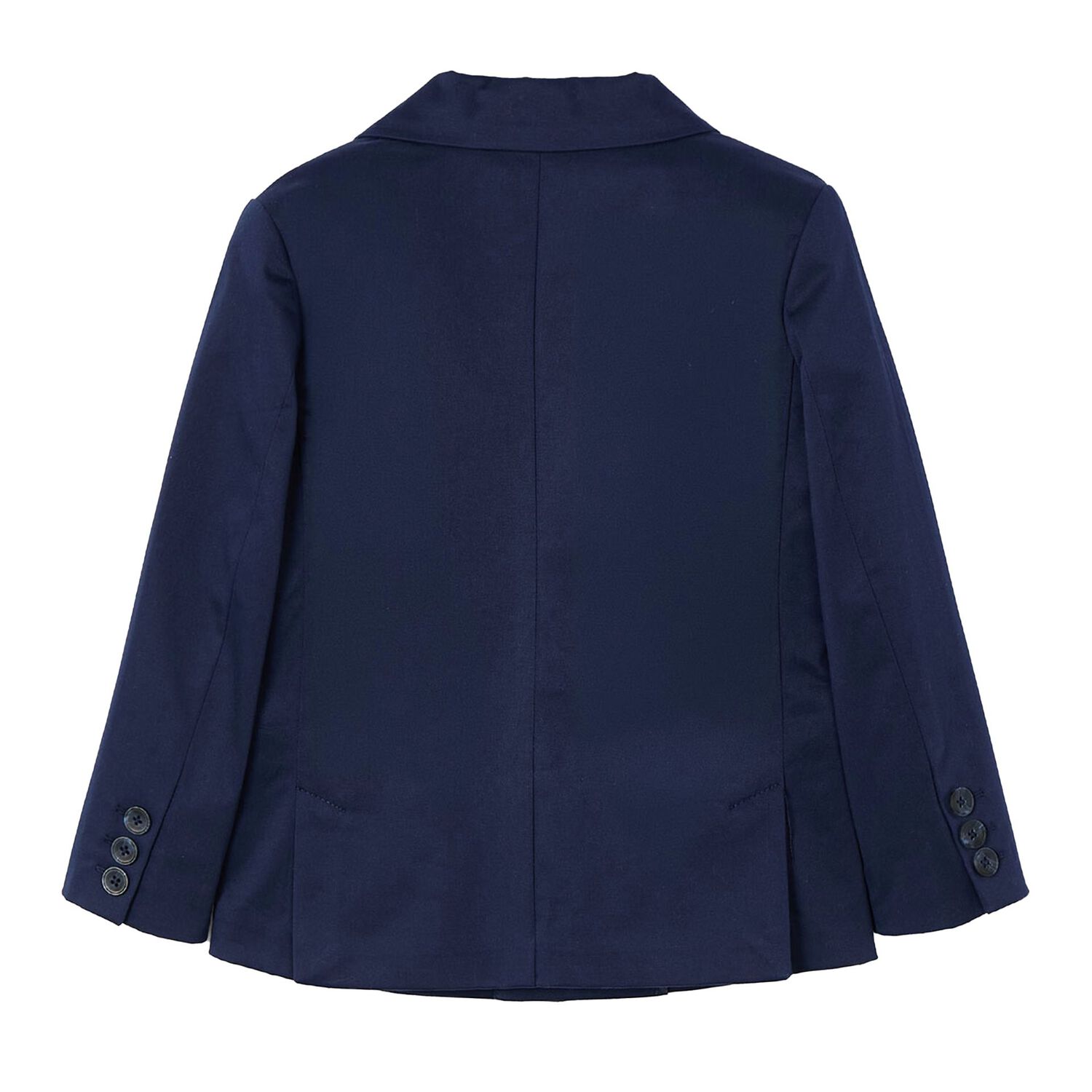 سترة قطنية أولاد باللون الأزرق الداكن , 1, hi-res image number null