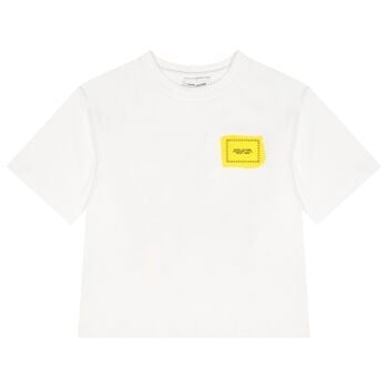 Boys White Logo T-Shirt