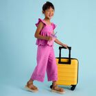 Girls Pink Eyelet Cotton Trouser Set, 1, hi-res