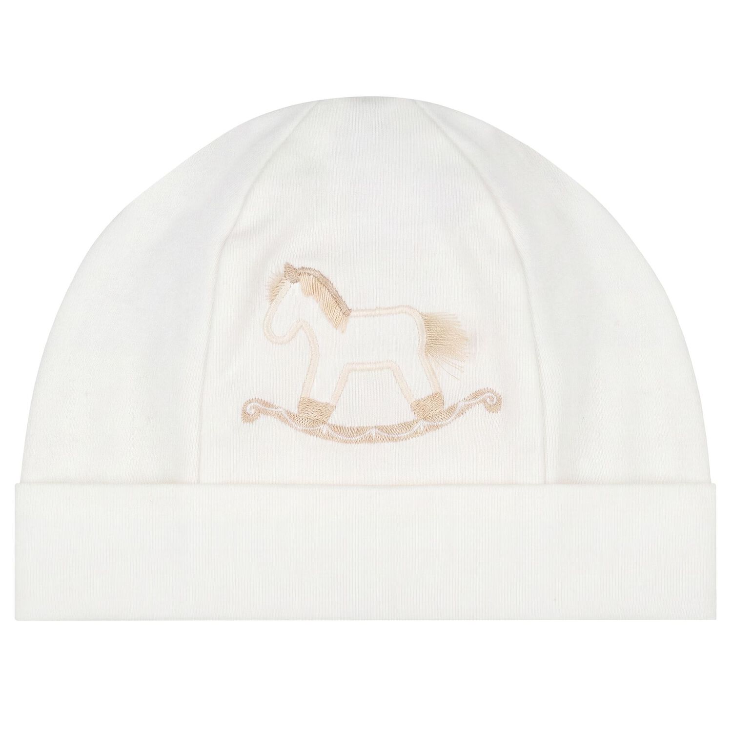 Baby Boys White Horse Babygrow Gift Set, 2, hi-res