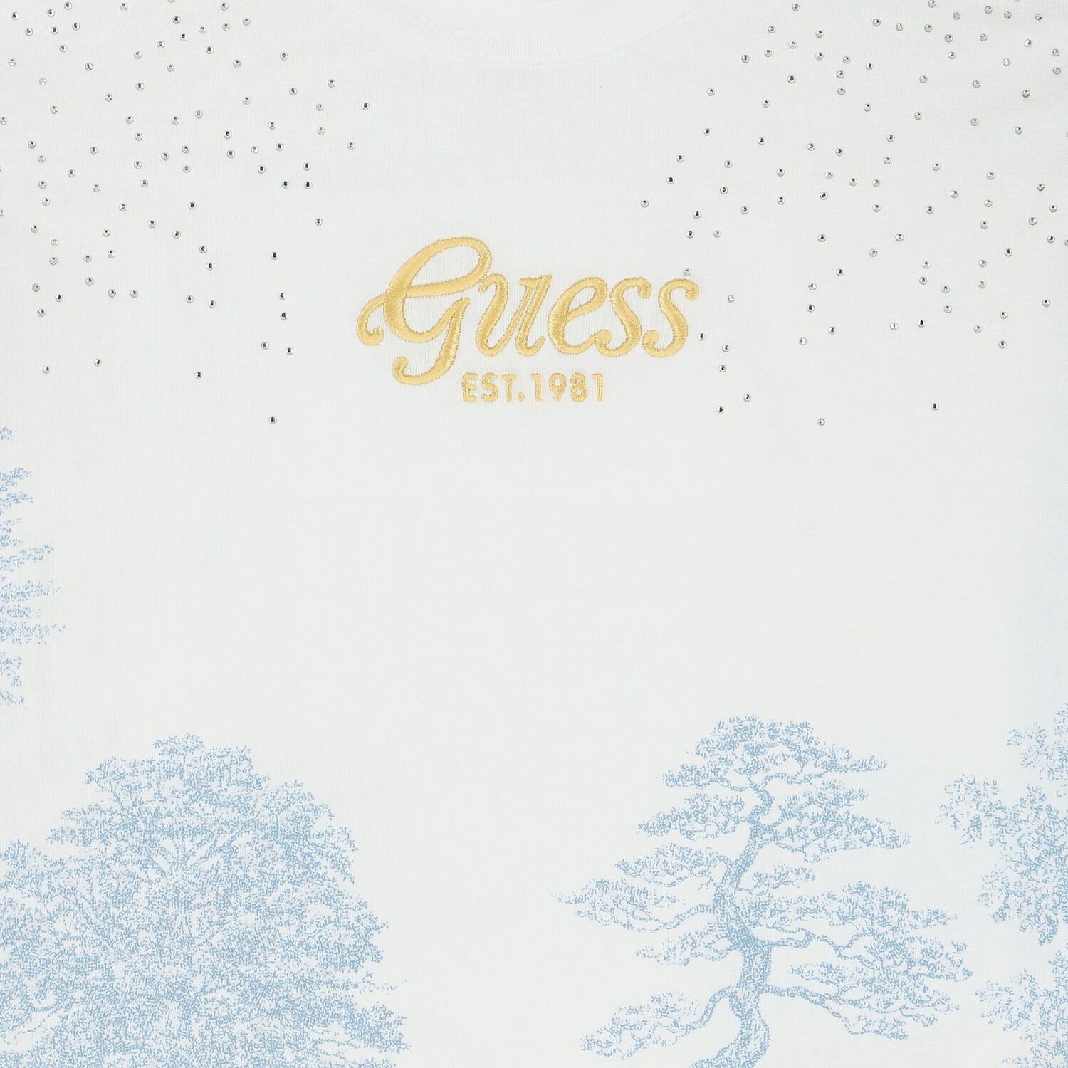 تيشيرت بنات بالشعار باللون الأبيض, 1, hi-res image number null