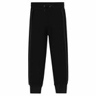 بنطلون رياضى باللون الاسود للبنات, 2, hi-res