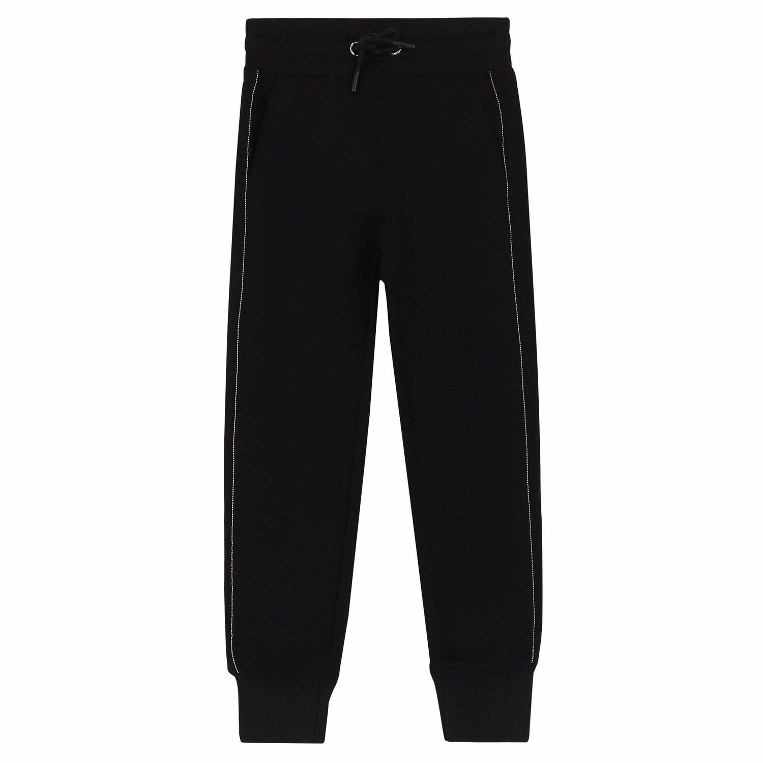 بنطلون رياضى باللون الاسود للبنات, 2, hi-res