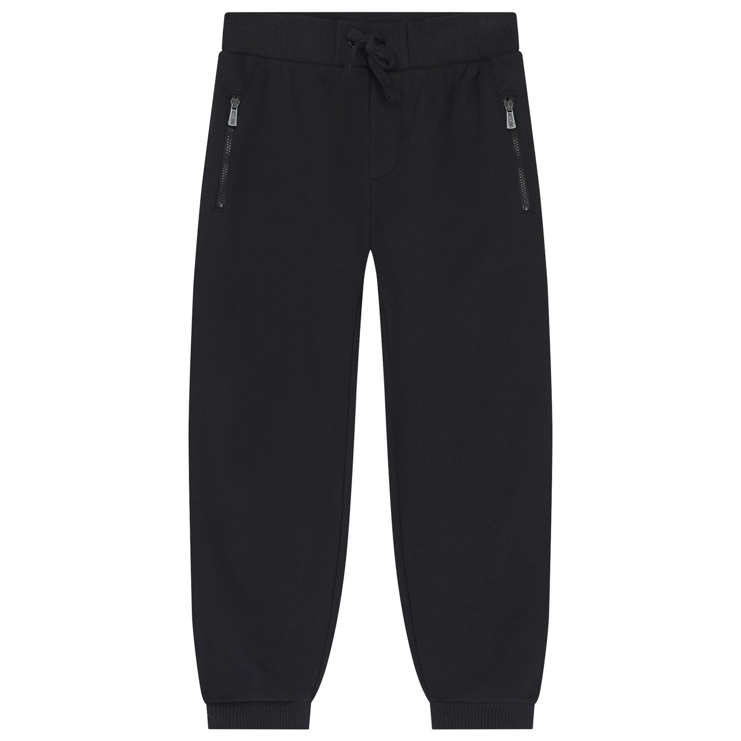 Black Teddy Bear Logo Joggers, 1, hi-res