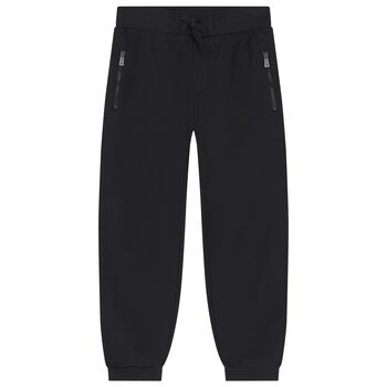 بنطلون رياضى بالشعار بطبعه تيدى بير باللون الاسود 