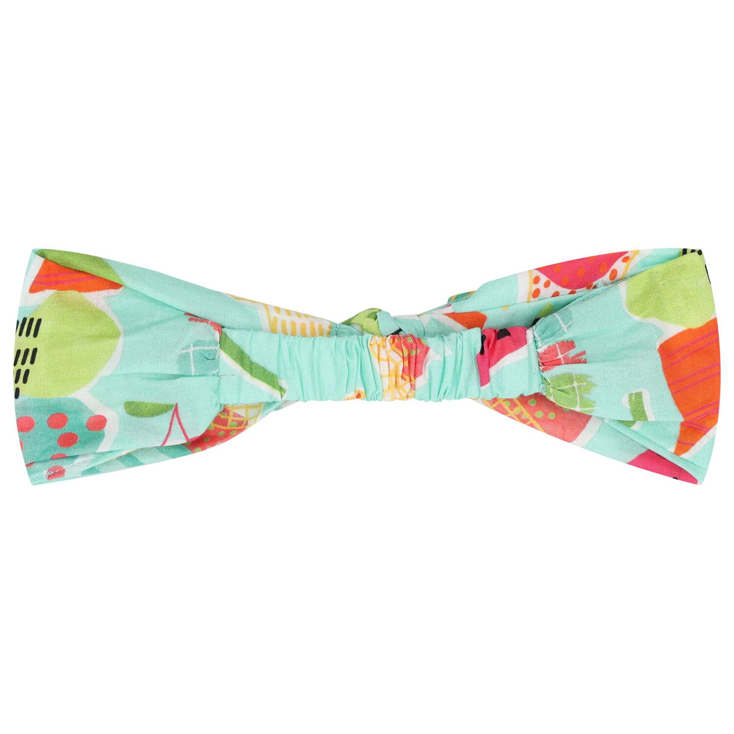 طقم فستان بنات بطبعة آيس كريم باللون الأخضر, 1, hi-res image number null