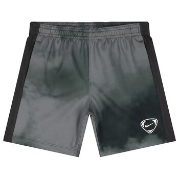 Boys Green Logo Dri-Fit Shorts 