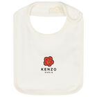 Ivory Bokeh Flower Babygrow Gift Set, 1, hi-res