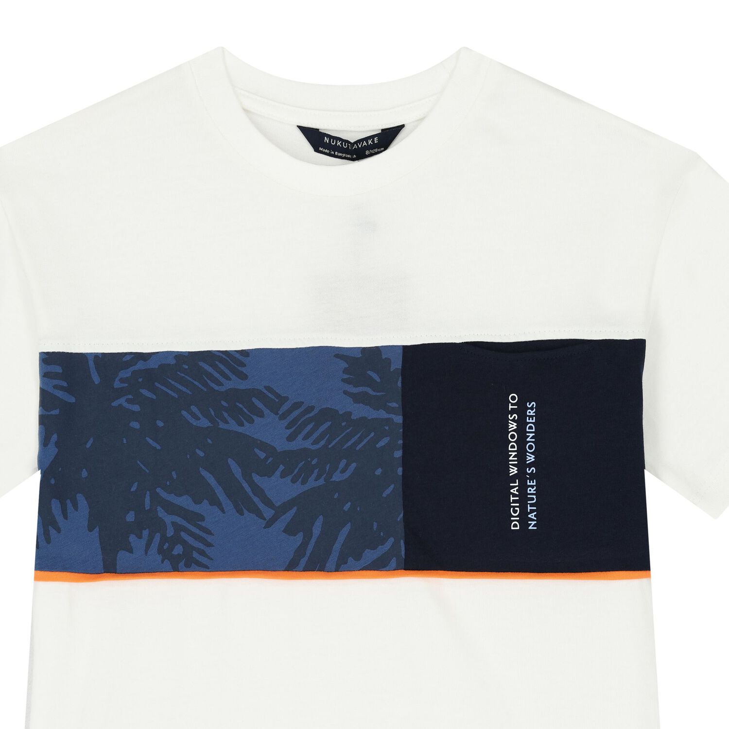 Boys White & Navy Blue Shorts Set, 2, hi-res