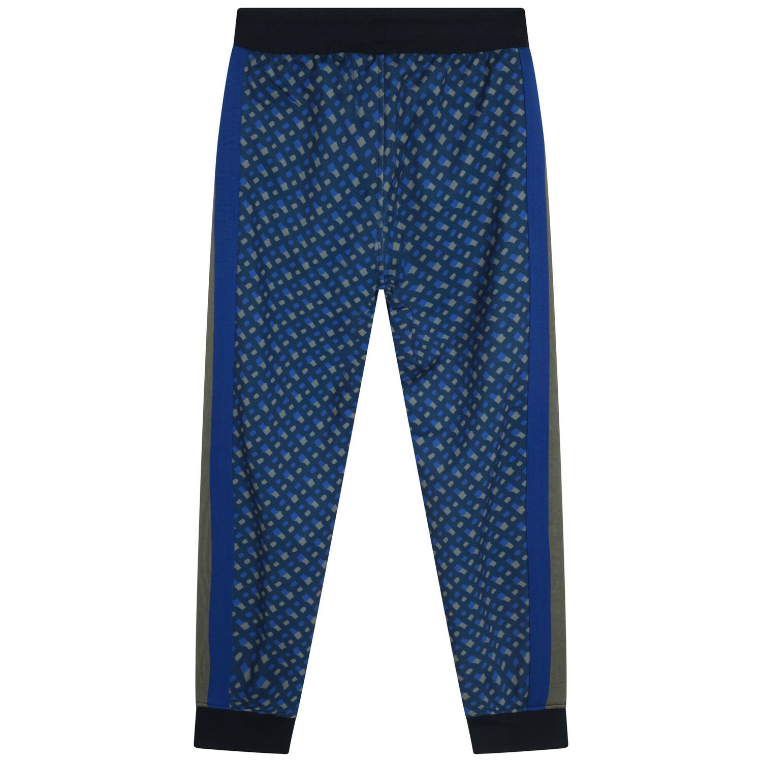 Boys Blue Monogram Logo Joggers, 1, hi-res image number null
