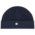 Baby Boys Navy Blue Logo Hat, 4, hi-res