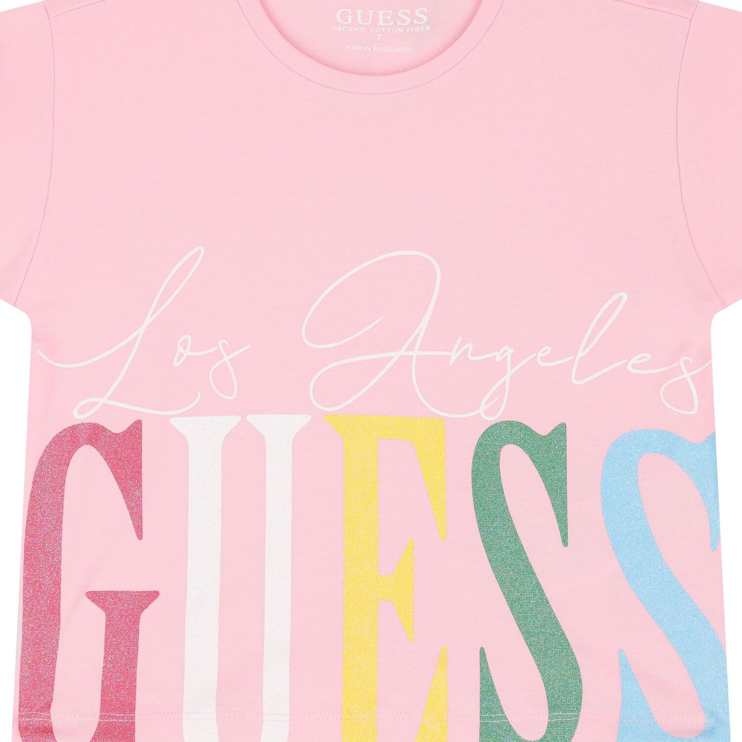 Girls Pink Logo T-Shirt, 3, hi-res image number null