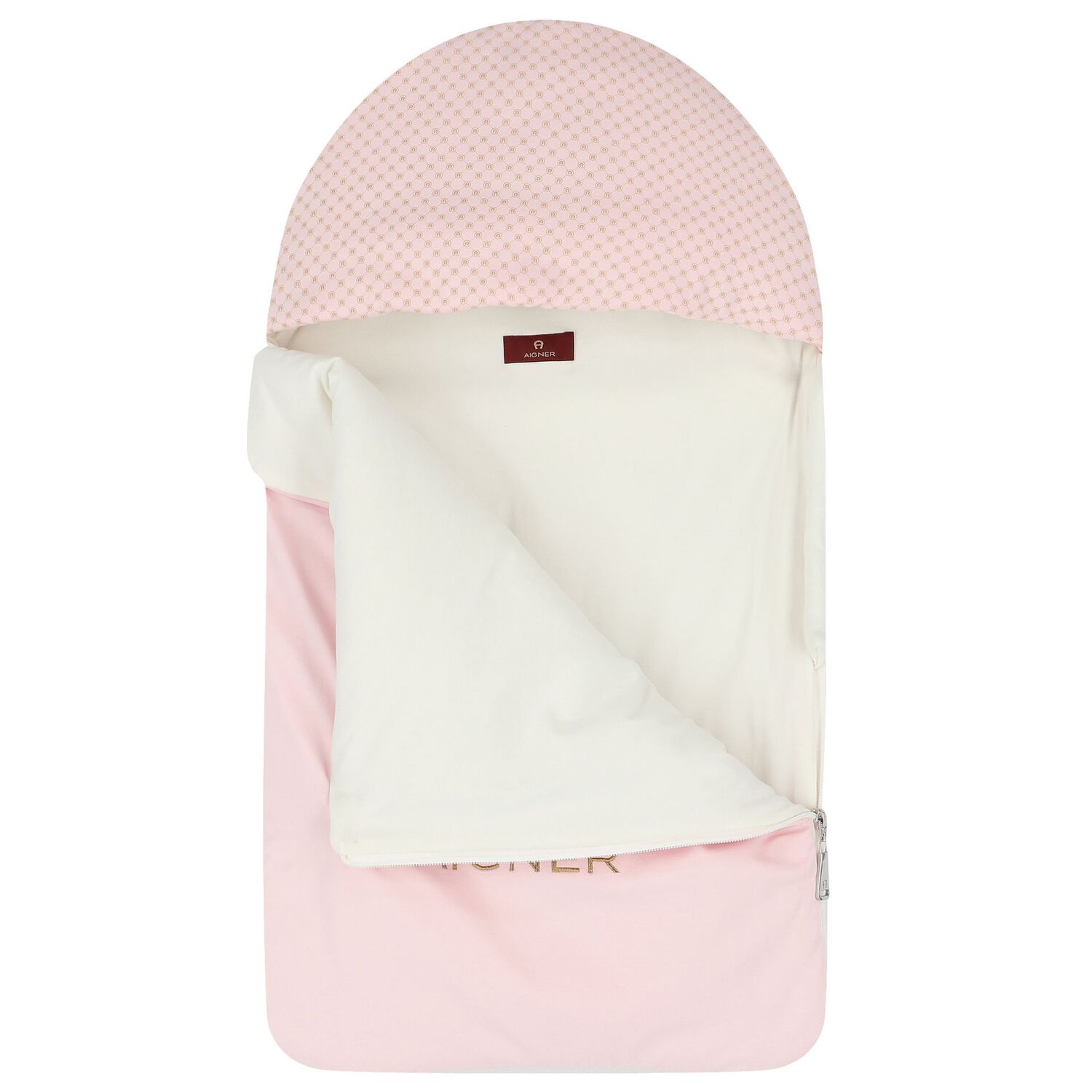 مدس بنات بالشعار باللون الوردي, 1, hi-res