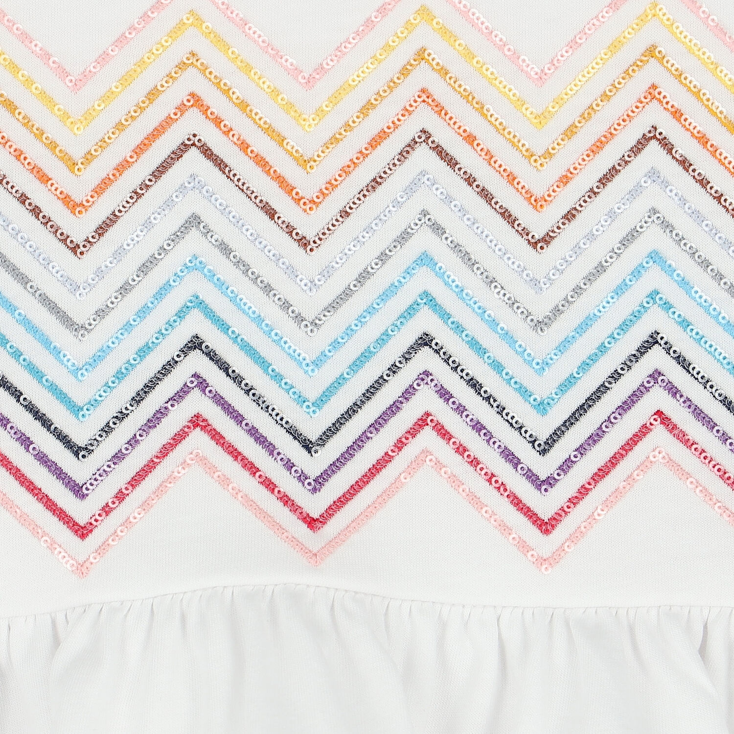 تيشيرت باللون الأبيض للبنات, 1, hi-res