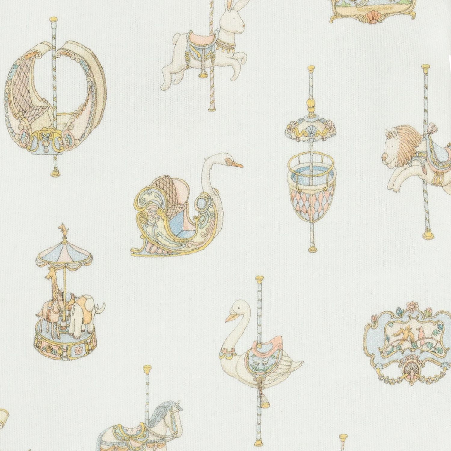 بدلة اطفال كاروسيل باللون الأبيض, 1, hi-res