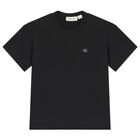 Boys Black Logo Joggers Set, 1, hi-res