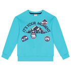 Boys Blue & Navy Blue Tracksuit, 1, hi-res
