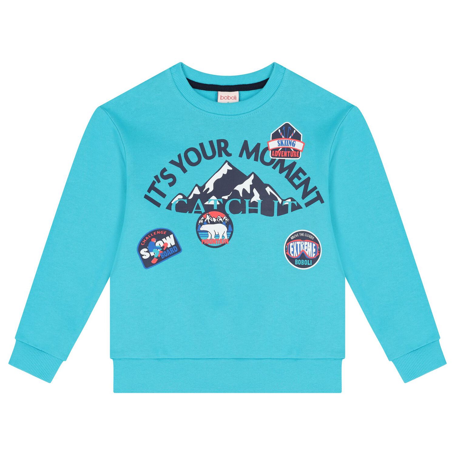 Boys Blue & Navy Blue Tracksuit, 1, hi-res image number null