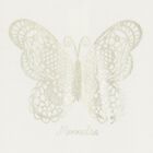 Baby Girls Ivory & Gold Butterflies Babygrow Gift Set, 1, hi-res