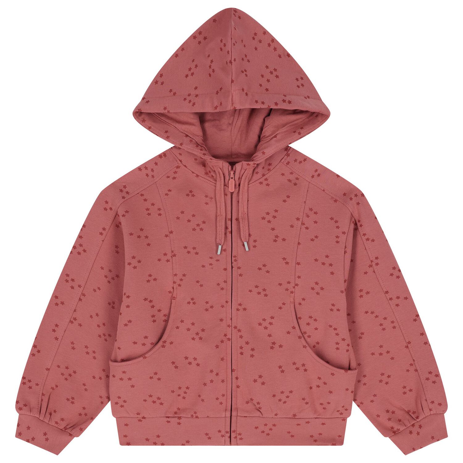 Girls White & Pink Printed Tracksuit ( 3 Piece ), 2, hi-res