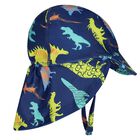 Boys Blue Swim Hat, 1, hi-res