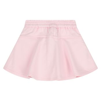 Younger Girls Pink Logo Shorts