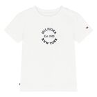 Baby Boys White Logo T-Shirt, 1, hi-res