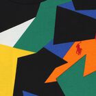 تيشيرت أولاد بالشعار متعدد الألوان, 1, hi-res