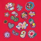 Girls Pink Logo Long Sleeve Top, 1, hi-res