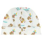 Ivory Teddy Bear Logo Babygrow Gift Set, 1, hi-res