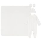 Ivory Teddy Bear Babygrow Gift Set, 2, hi-res