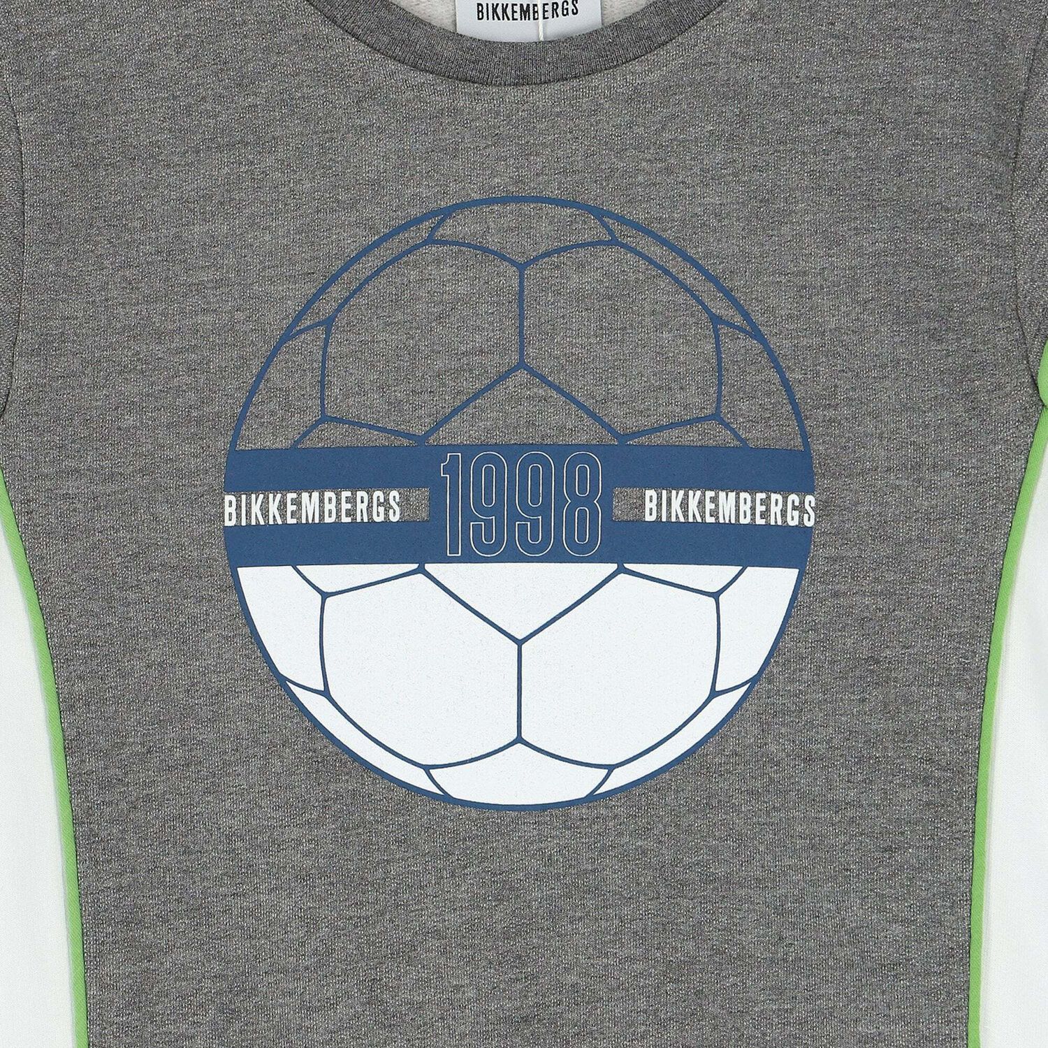 Boys Grey & White Logo Sweatshirt, 1, hi-res image number null