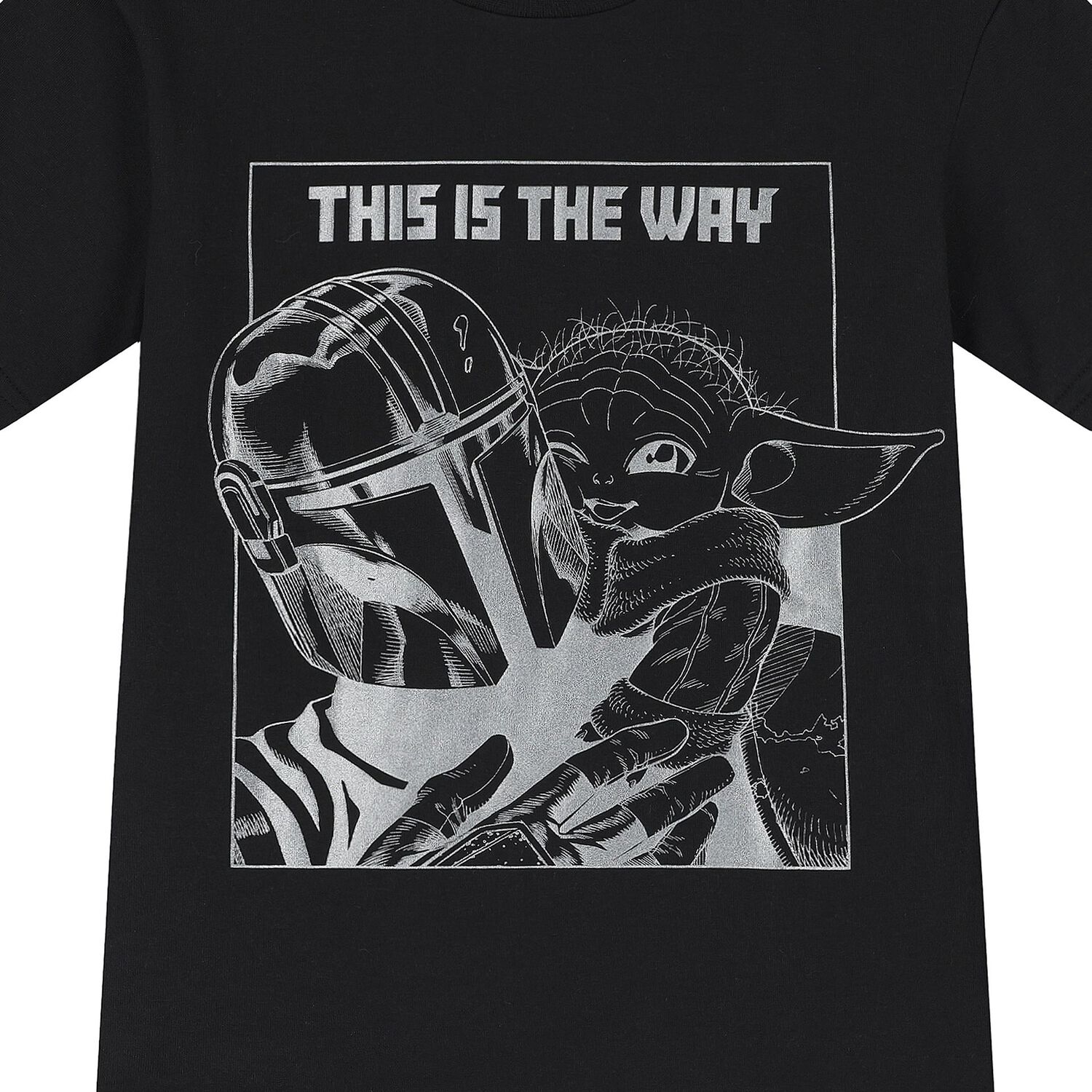 Boys Black Logo Star Wars T-Shirt, 1, hi-res