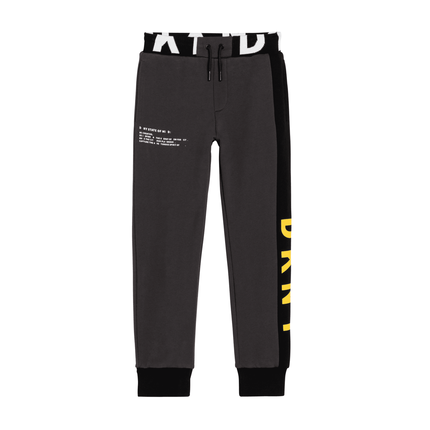 Boys Grey Logo Joggers, 1, hi-res image number null