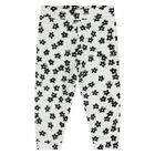 Younger Girls Pink & White Flower Leggings Set, 1, hi-res