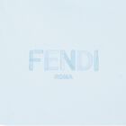 Baby Boys Blue & White Logo Baby Nest, 2, hi-res