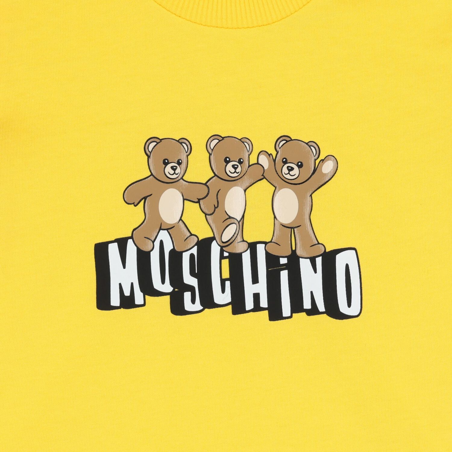 Younger Yellow Teddy Bear Logo T-Shirt, 5, hi-res