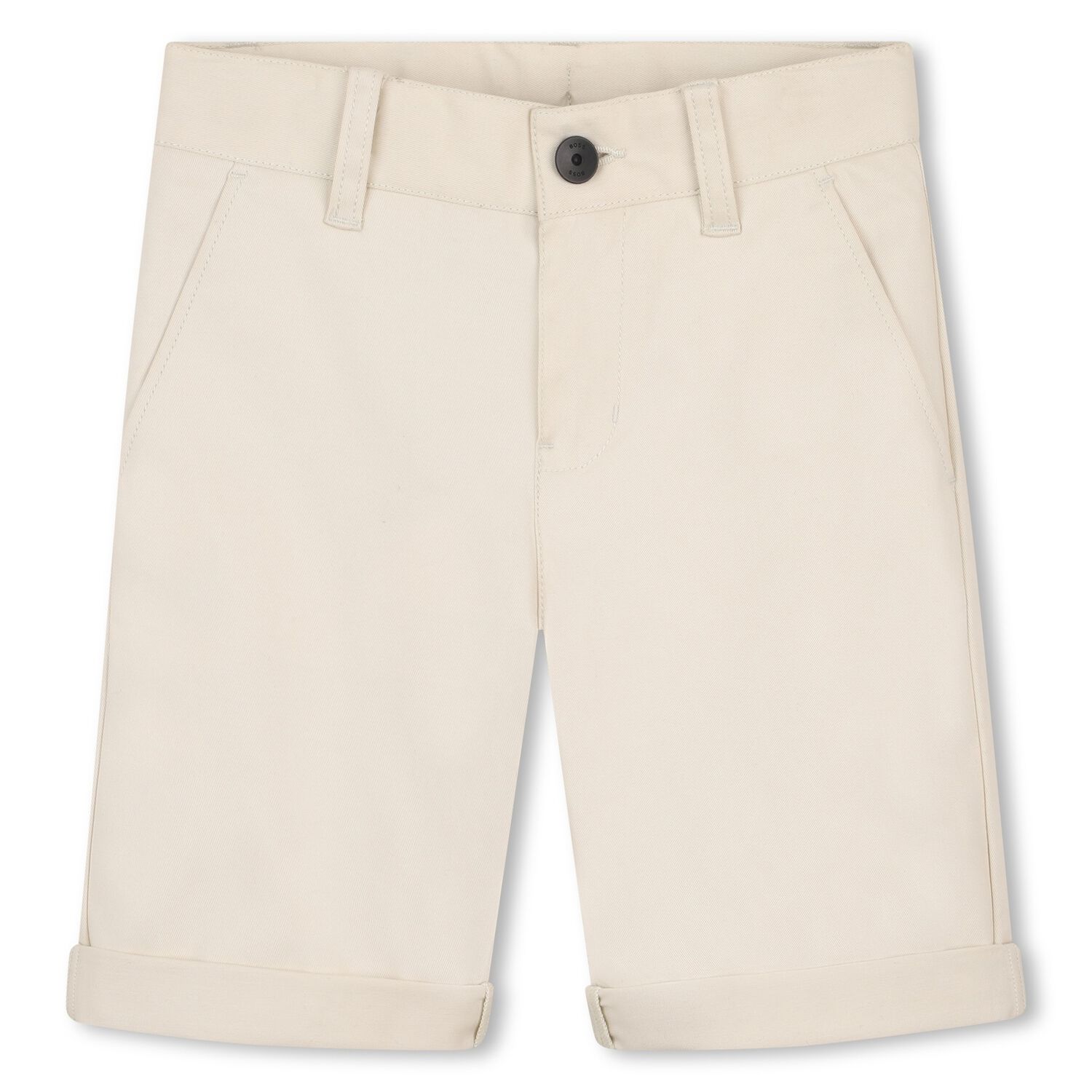 Boys Ivory Chino Shorts, 1, hi-res