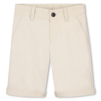 Boys Ivory Chino Shorts