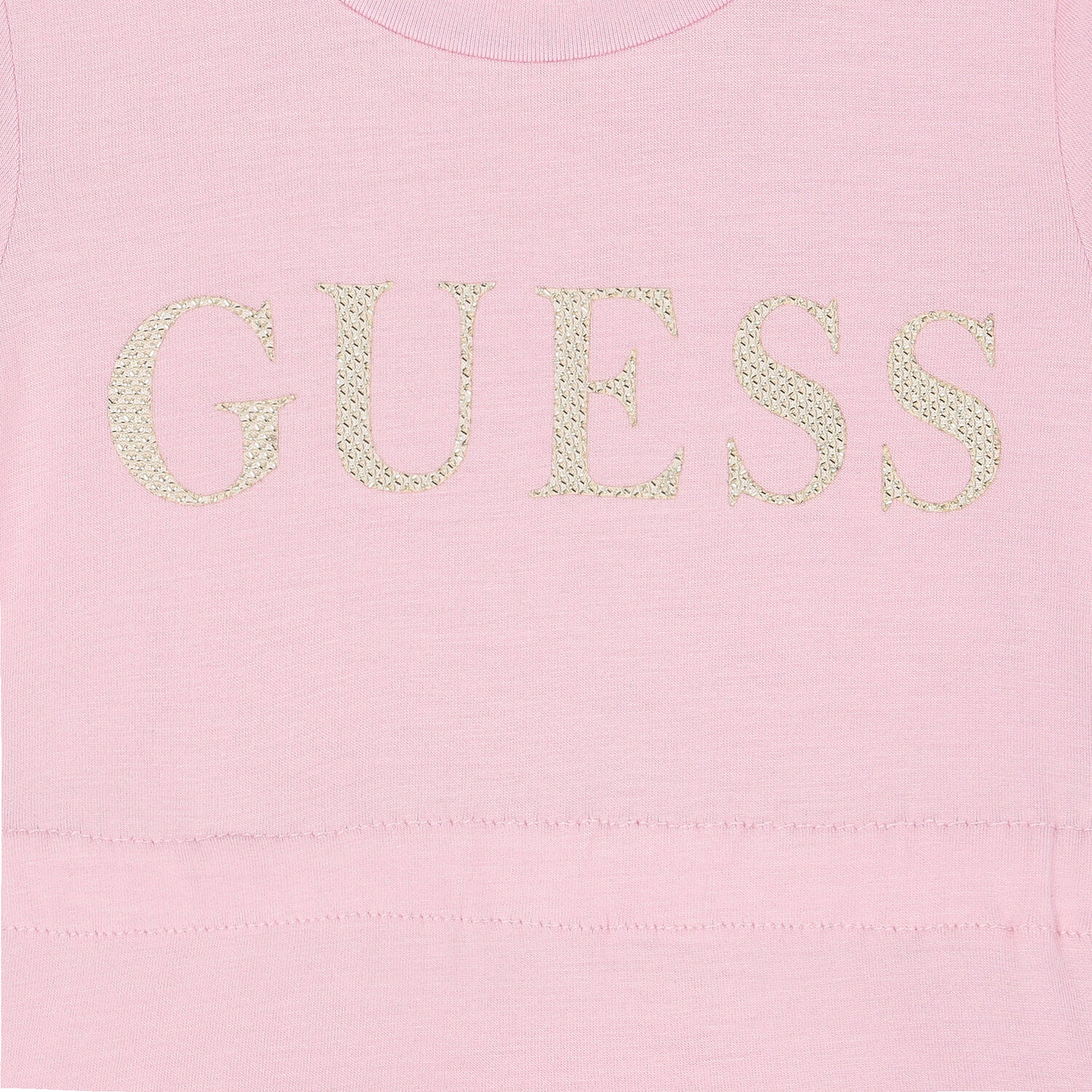 Baby Girls Pink Logo Dress Set, 1, hi-res