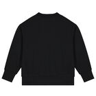 سويتشيرت بشعار تيدي باللون الأسود, 1, hi-res